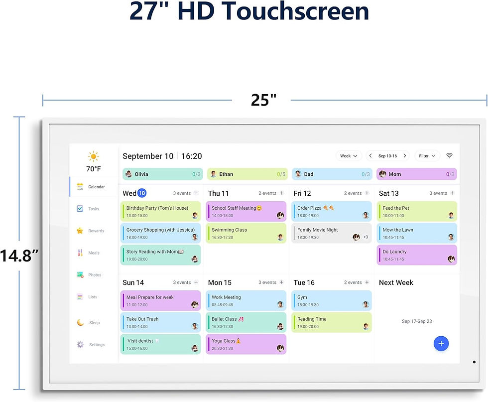 Thumbnail: 27" flyEVfish Digital Calendar
