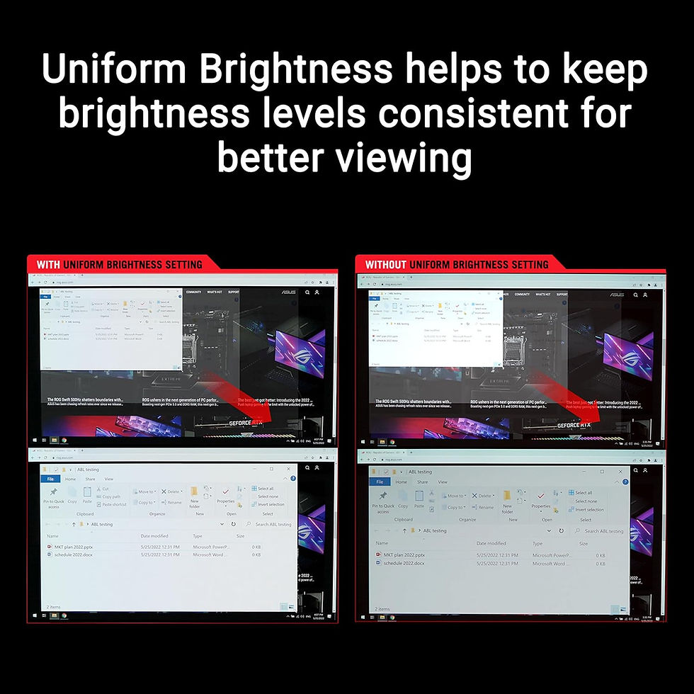 Thumbnail: 32" ASUS Gaming Monitor 240Hz