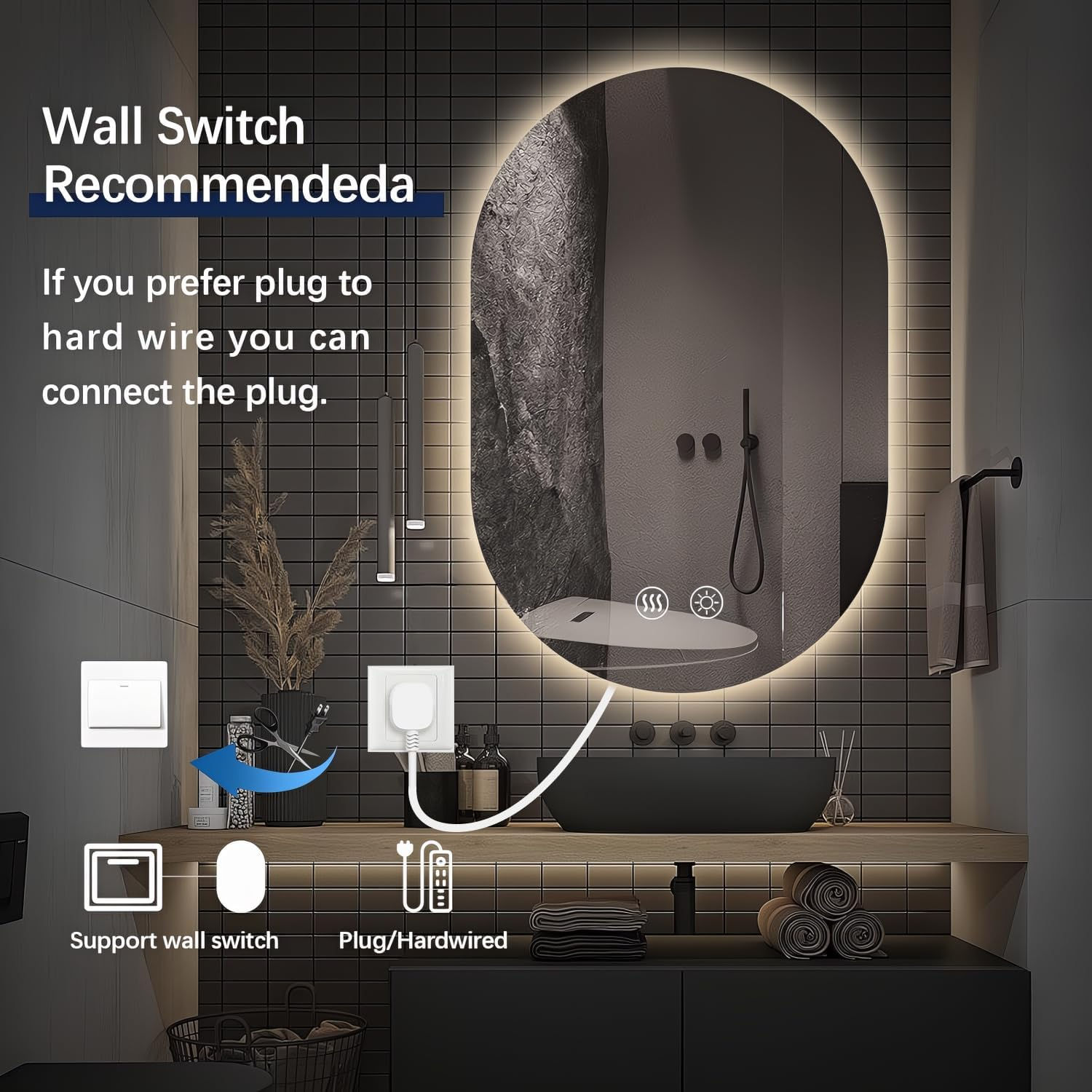 Niccy LED Mirror