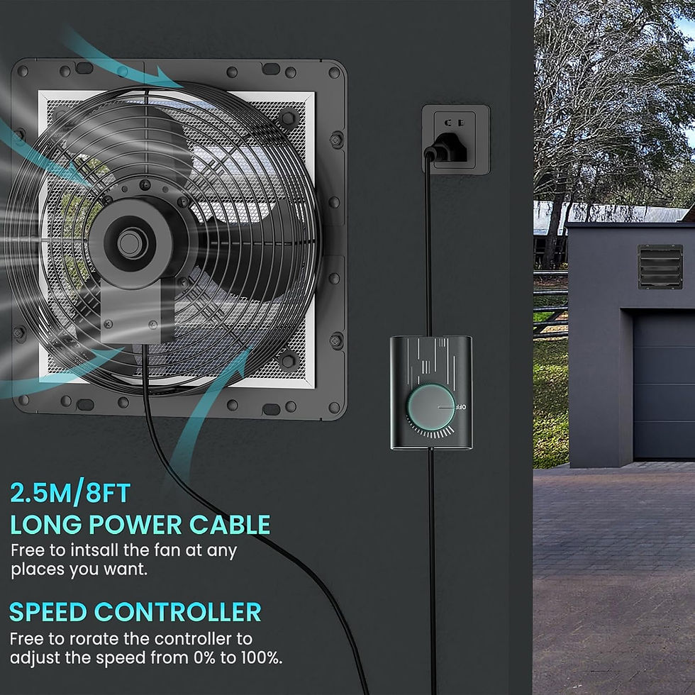 Thumbnail: HG Power Shutter Exhaust Fan-1078Z26-2502A26