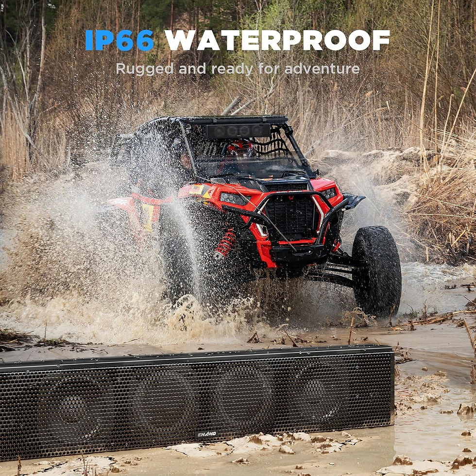 Thumbnail: Ehaho UTV Sound Bar Speaker