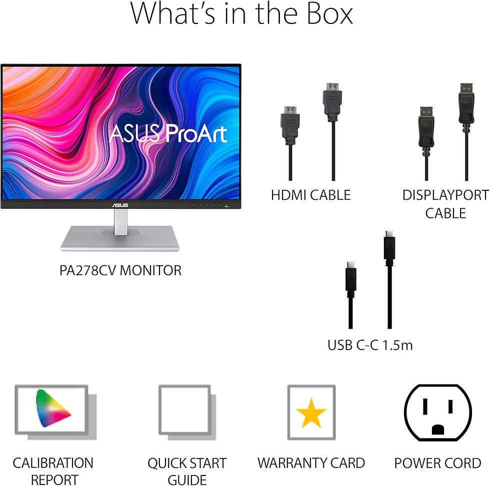 Thumbnail: 27" ASUS ProArt Display Monitor 100 Hz