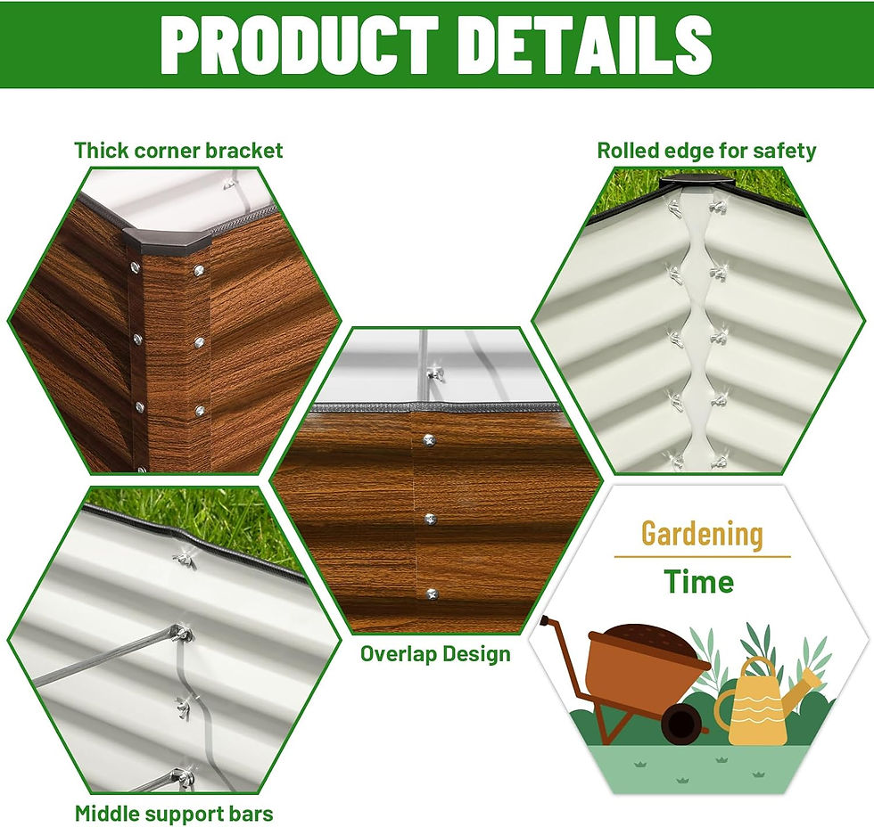 Thumbnail: SnugNiture Raised Garden Bed