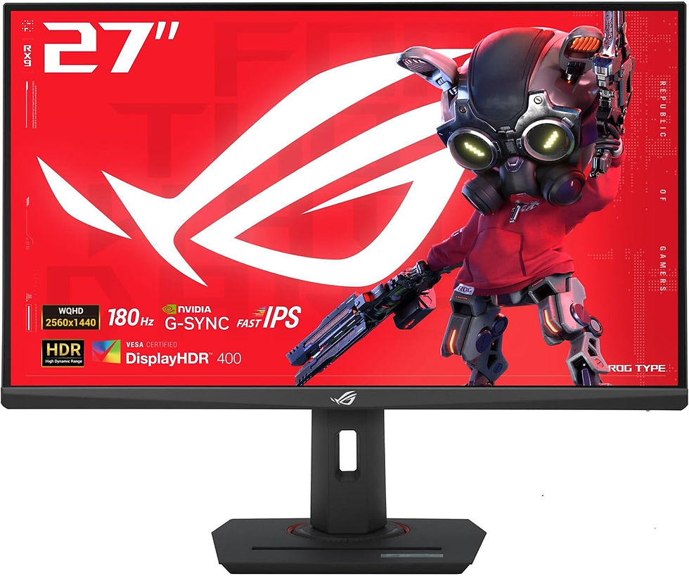 Thumbnail: 27" ASUS Gaming Monitor 180 Hz