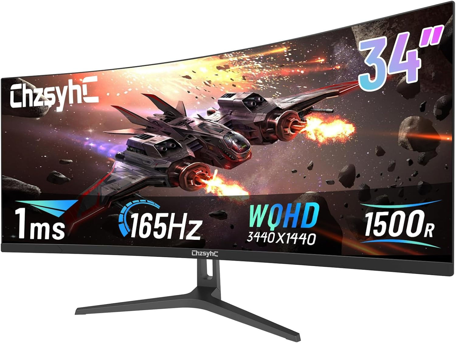34" CHZSYHC Curved Gaming Monitor165 Hz