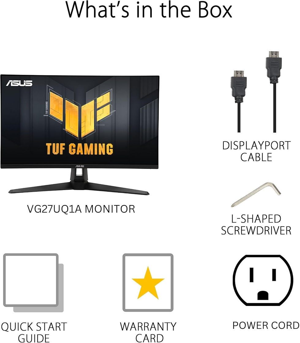 Thumbnail: 27" ASUS TUF Gaming