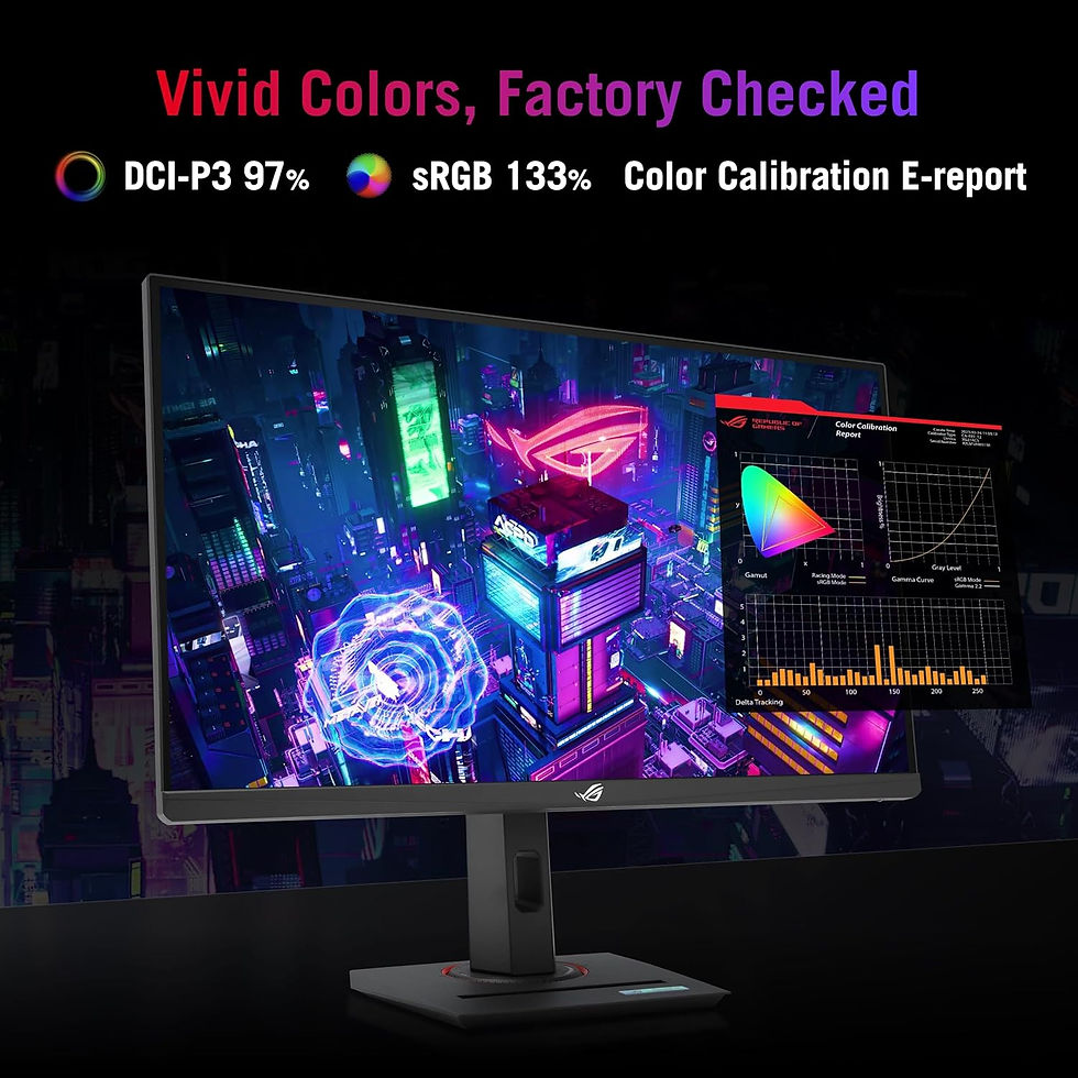 Thumbnail: 27" ASUS Gaming Monitor 180 Hz