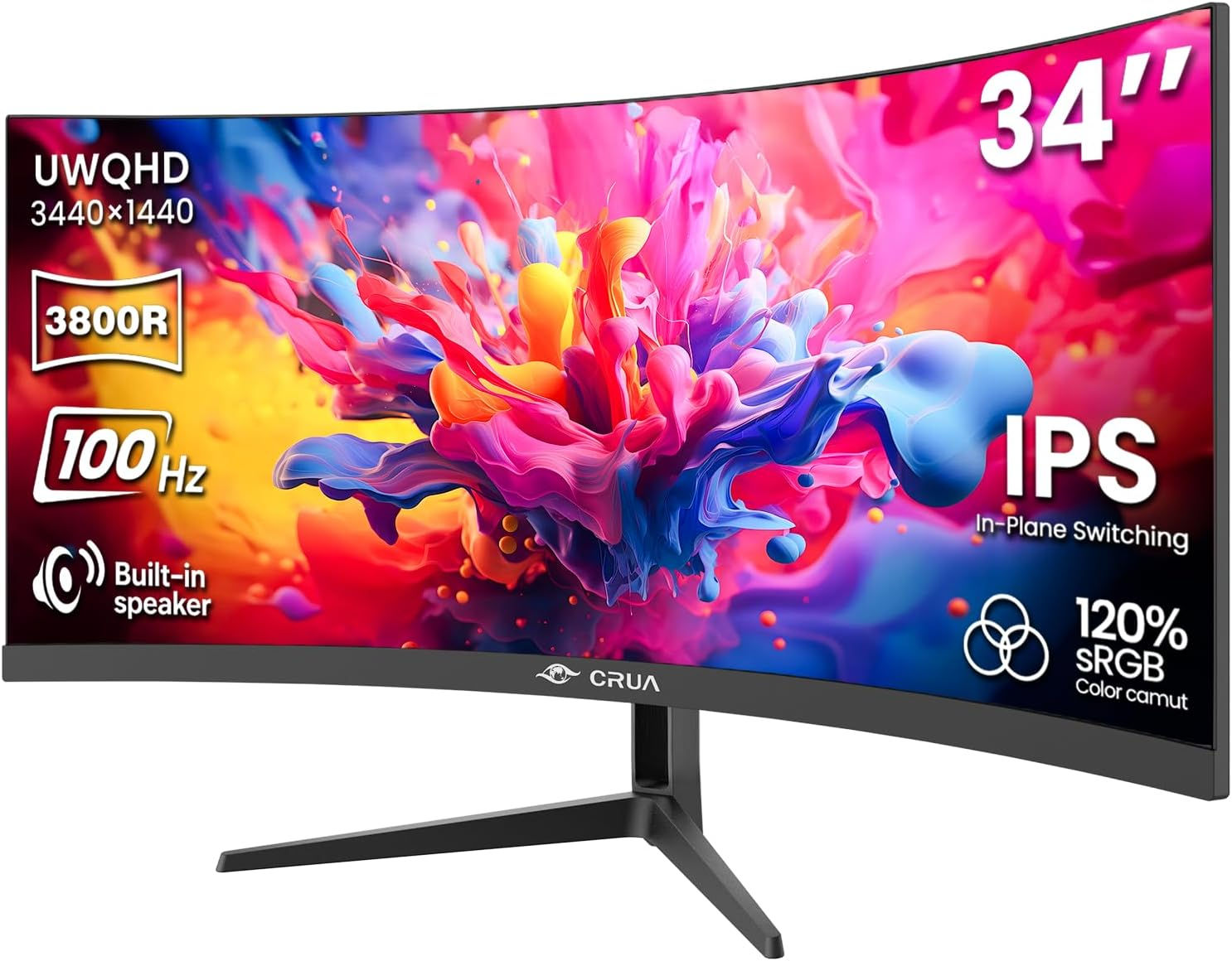 CRUA Ultrawide Curved Monitor