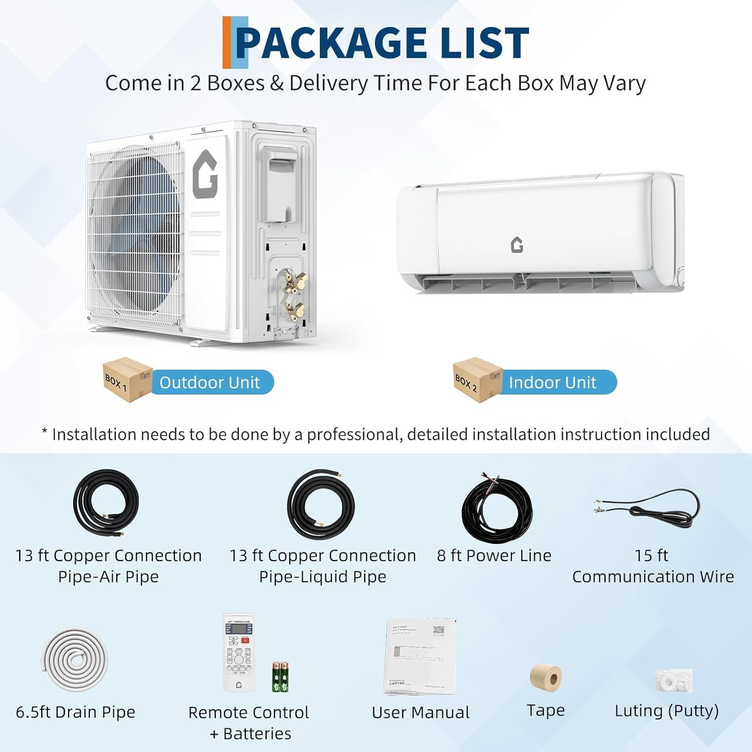 GarveeHome Outdoor A/C Unit