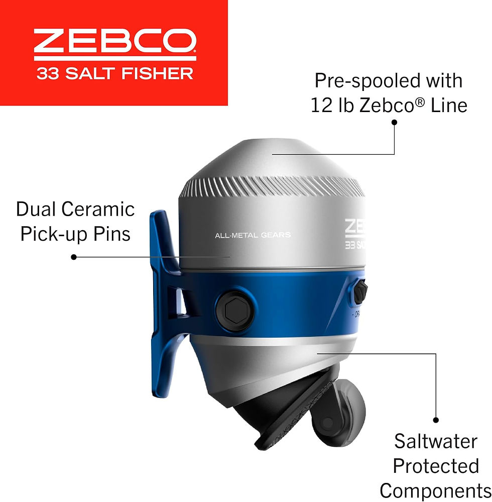 Thumbnail: Zebco Spinning Combo Fishing Rod and Reel