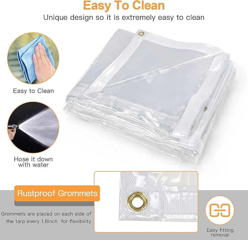 Thumbnail: Likeem Outdoor Clear Tarp