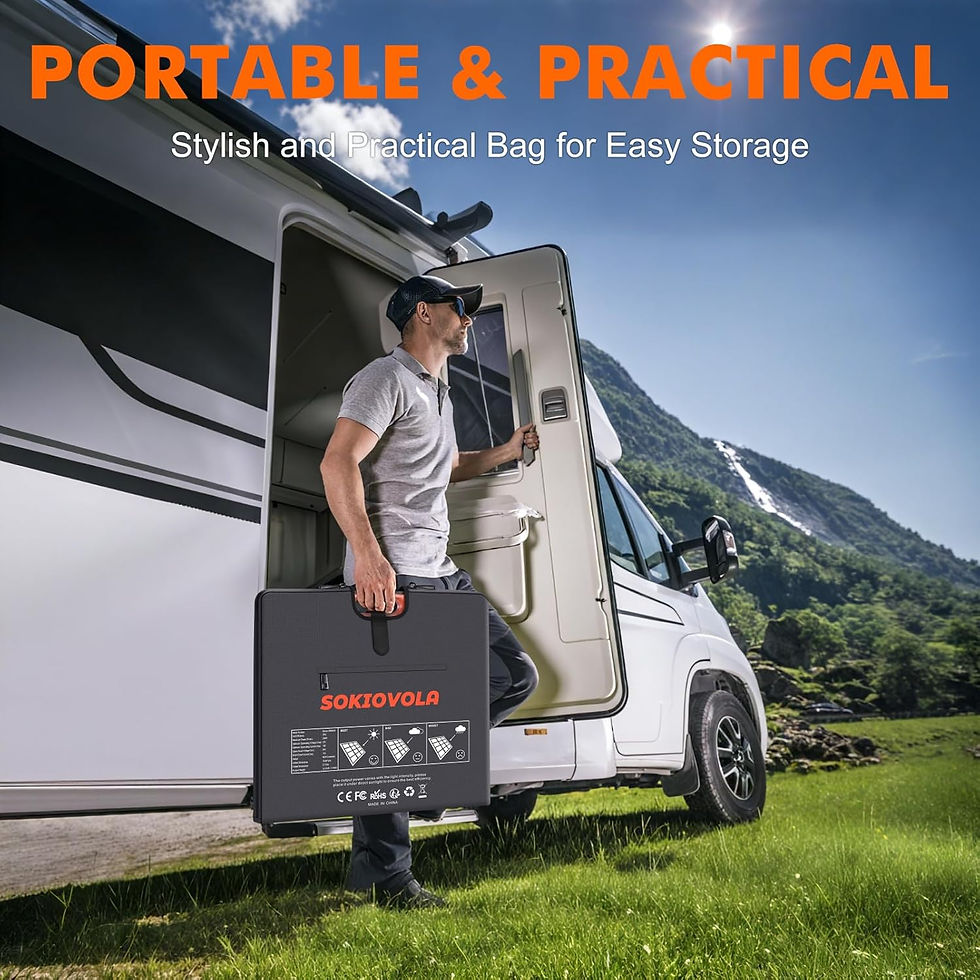 Thumbnail: SOKIOVOLA Portable Solar Panel
