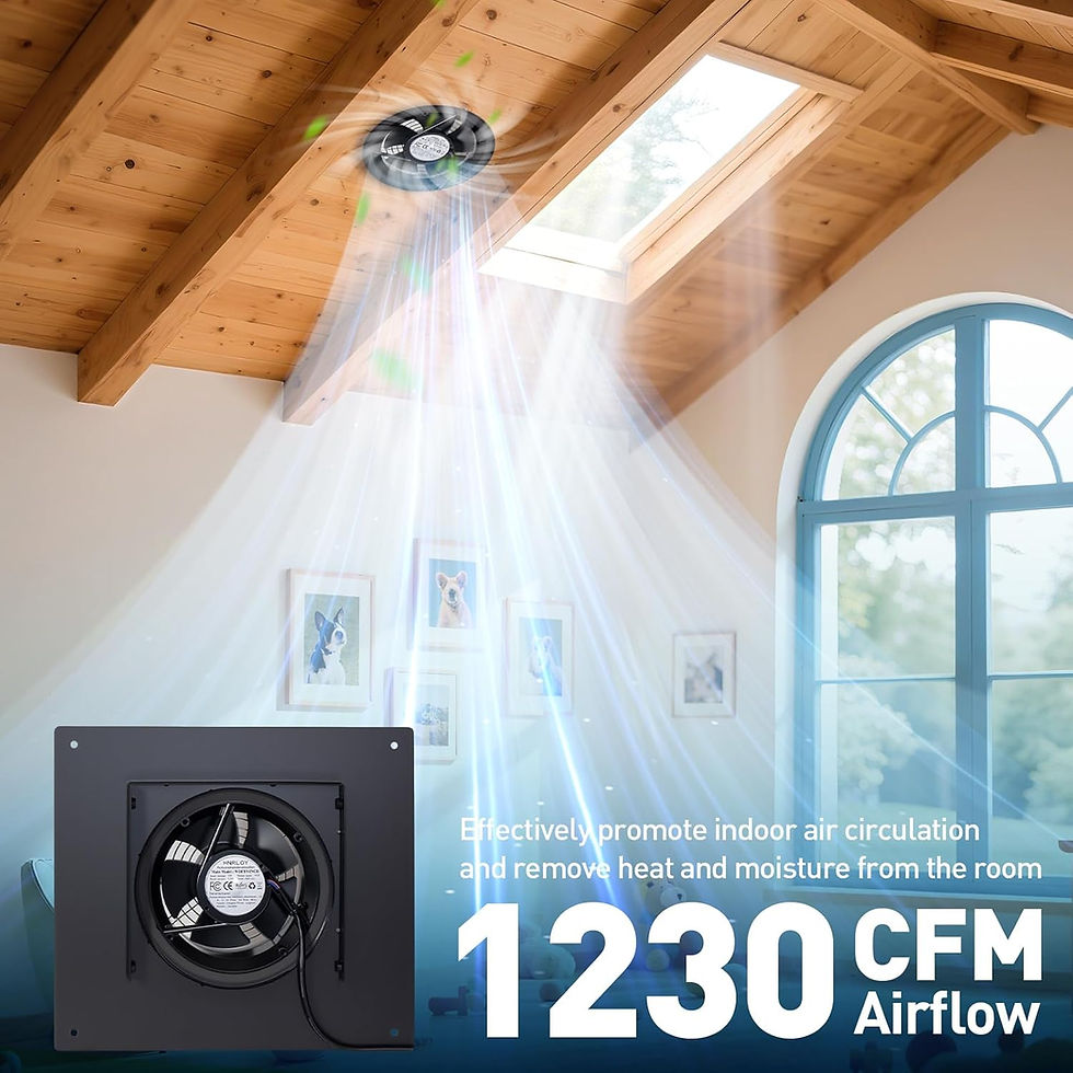 Thumbnail: SwellishColor Solar Attic Roof Vent Fan