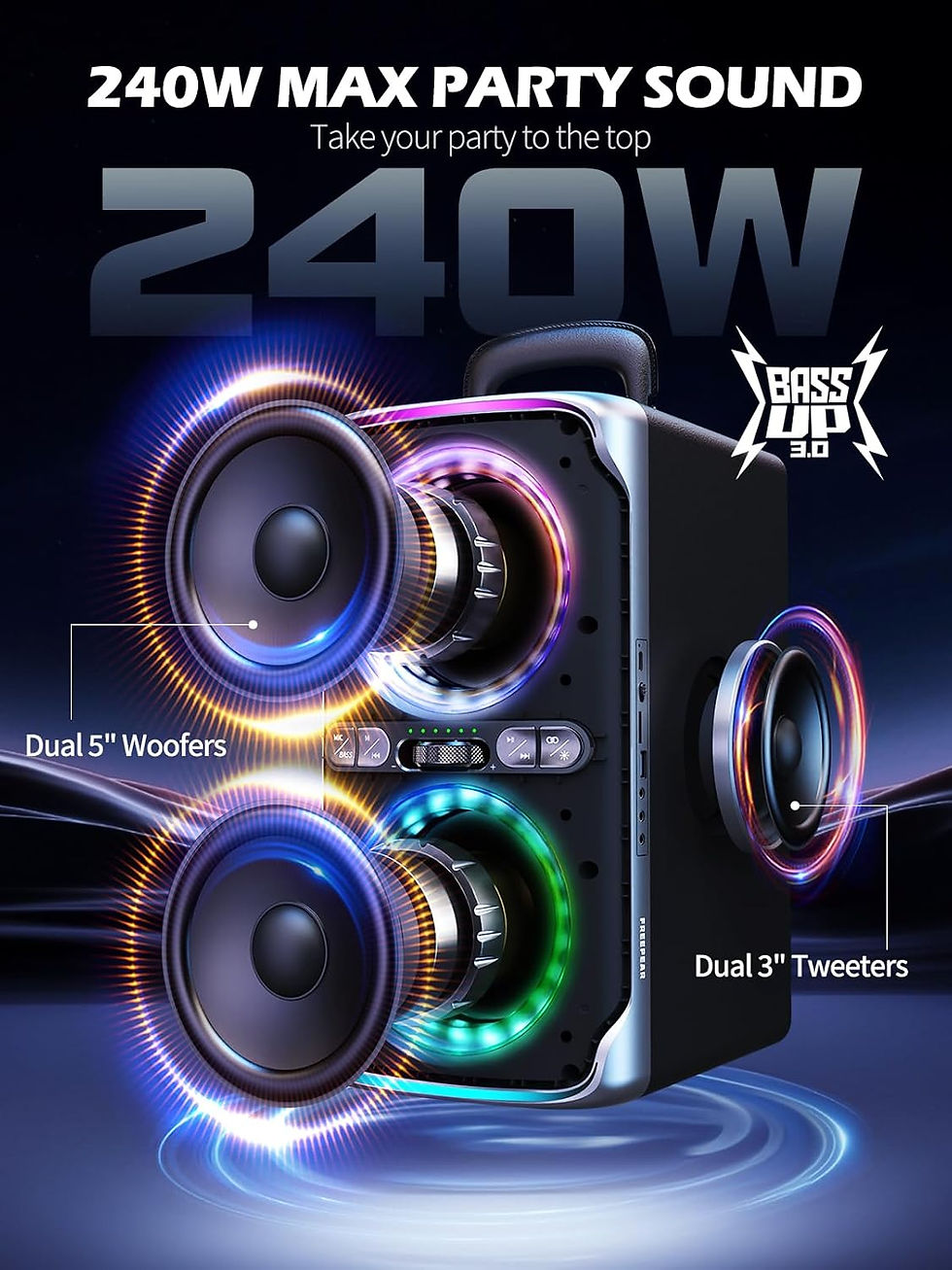 Thumbnail: FREEPEAR Bluetooth Speaker