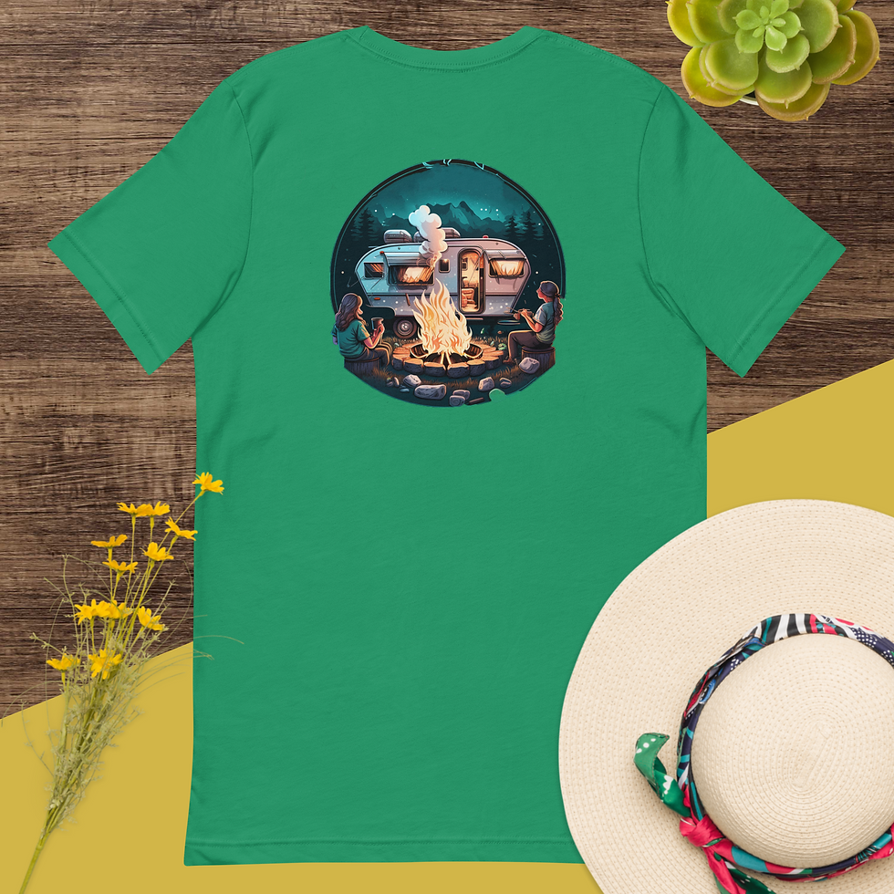 Miniature : Camping at Night x The Wild Explorers T-Shirt