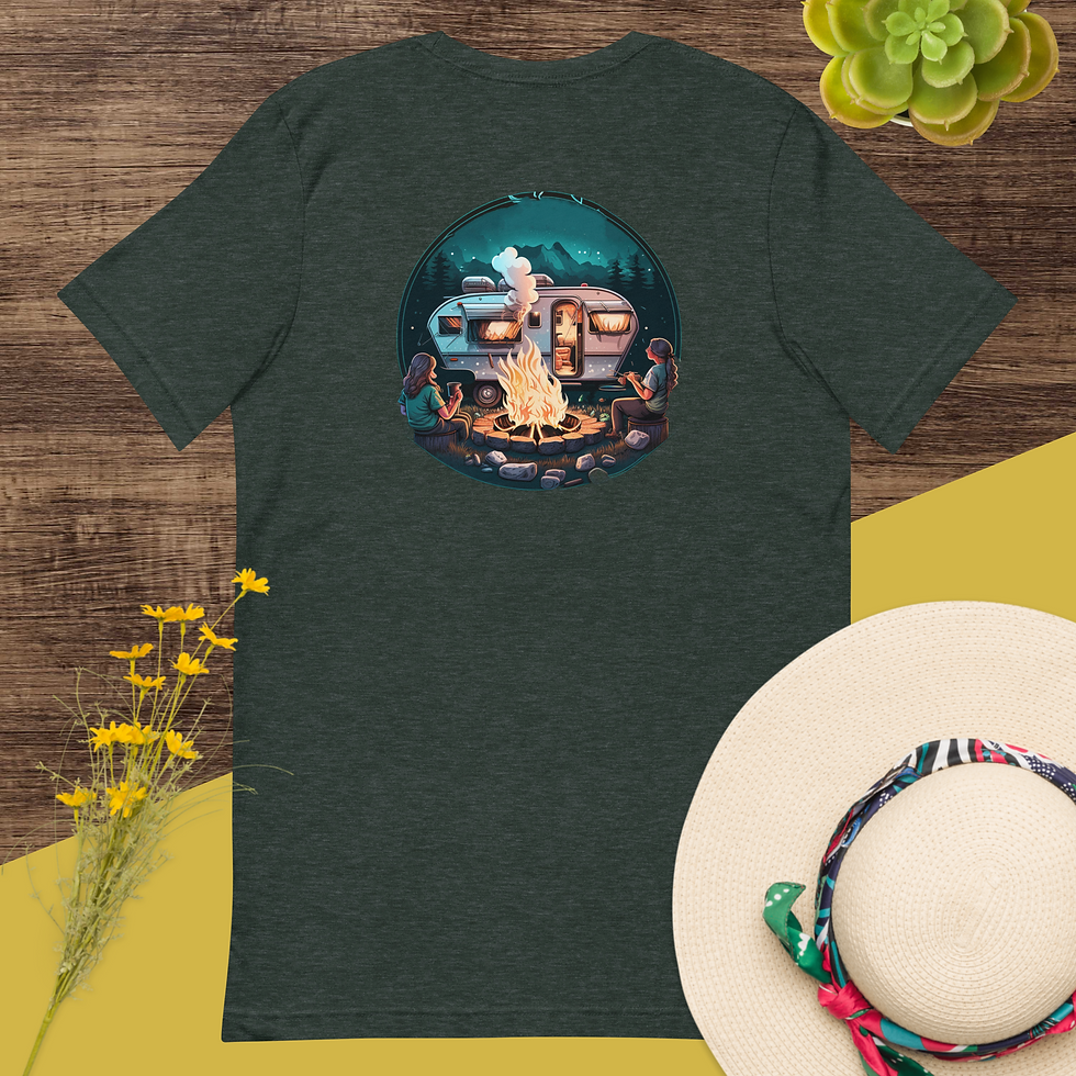 Miniature : Camping at Night x The Wild Explorers T-Shirt