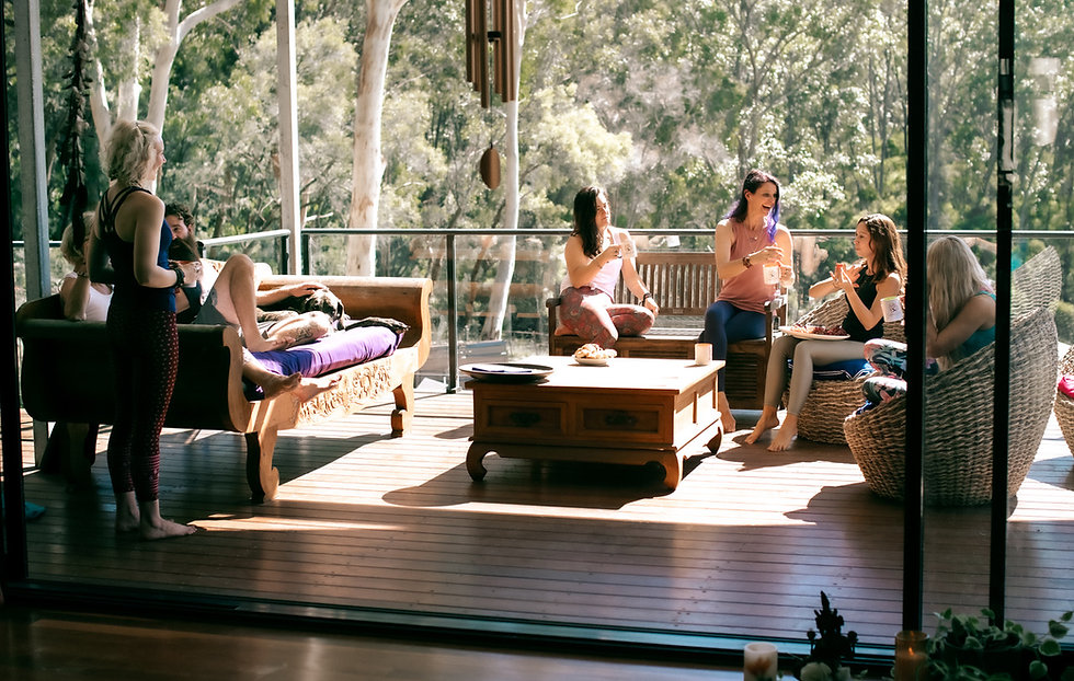 Yoga 4 You Group Shot Of Yoga Retreat