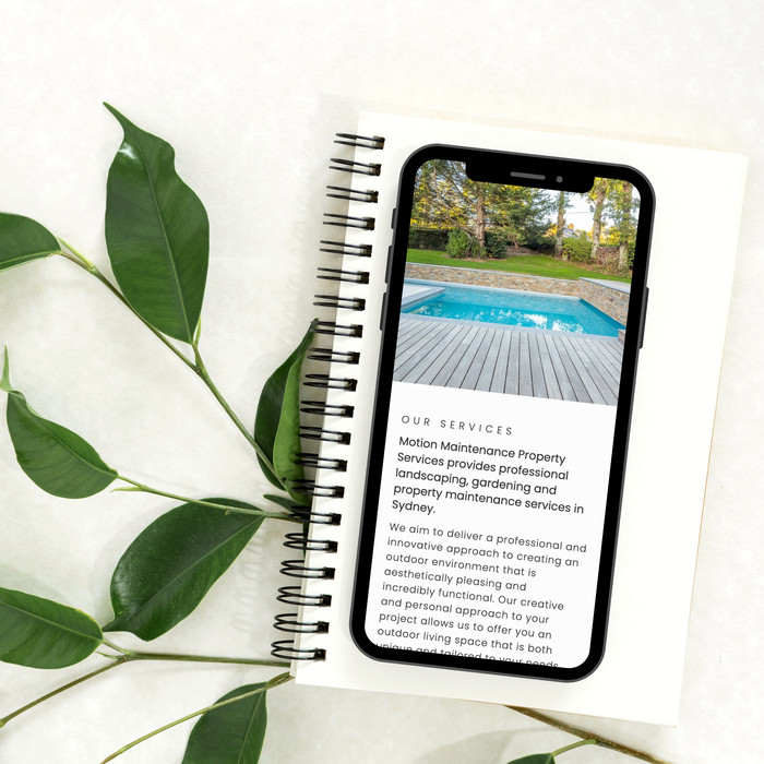 Motion Maintenance Online Portfolio | Flow Cre8tive Sydney — gallery of completed projects including gardens, lawns and outdoor spaces