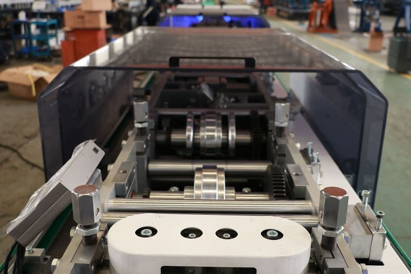 Light gauge steel rollforming machine SFT150 in operation