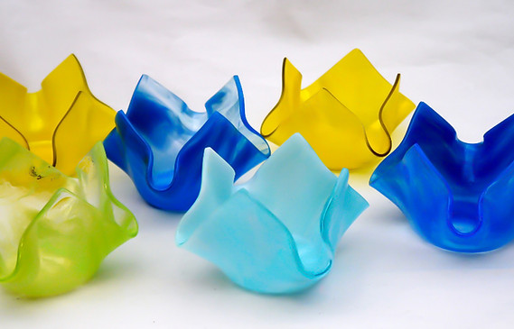 Fused Glass Votive