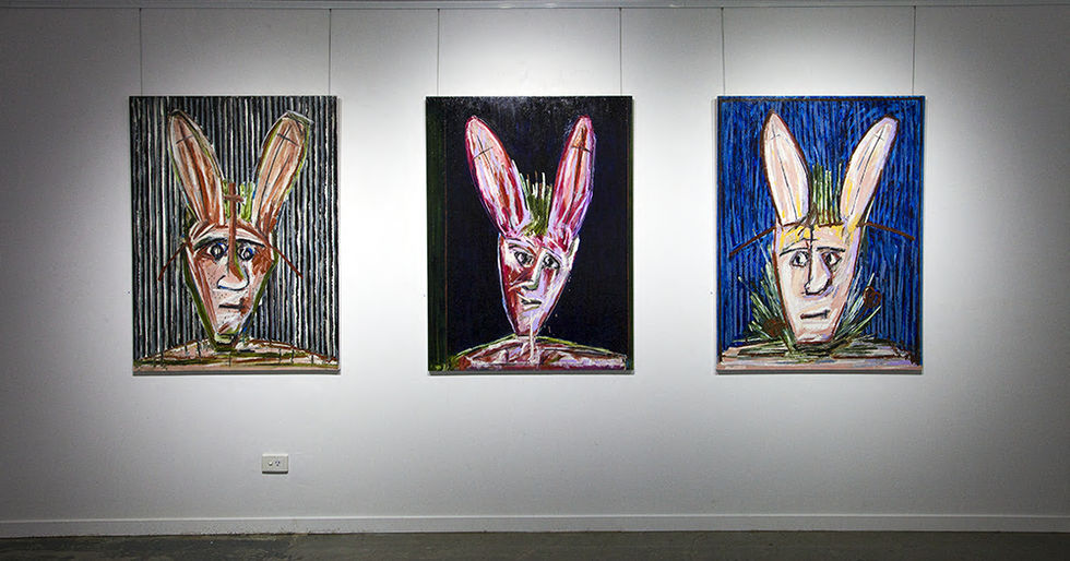 Gallery exhibition installation