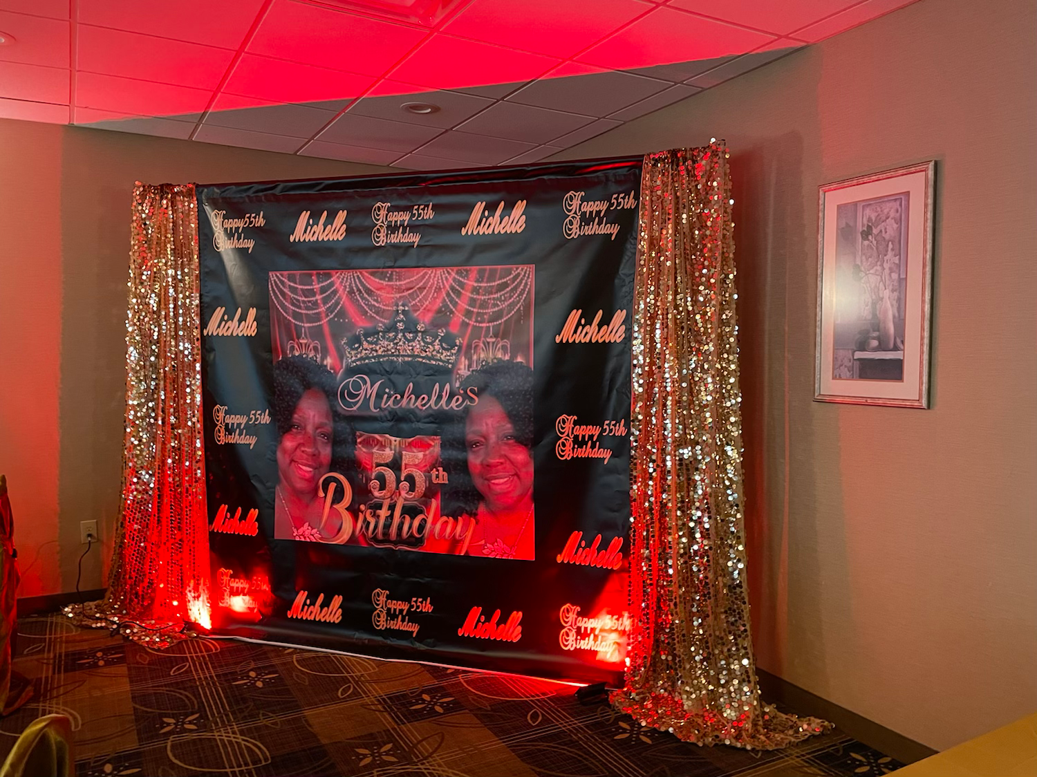 Custom Step and Repeat Backdrops