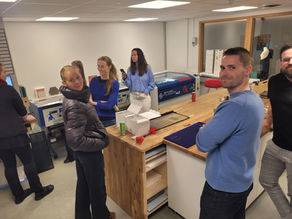 Klak - Icelandic Startups í heimsókn í Fab Lab Reykjavík
