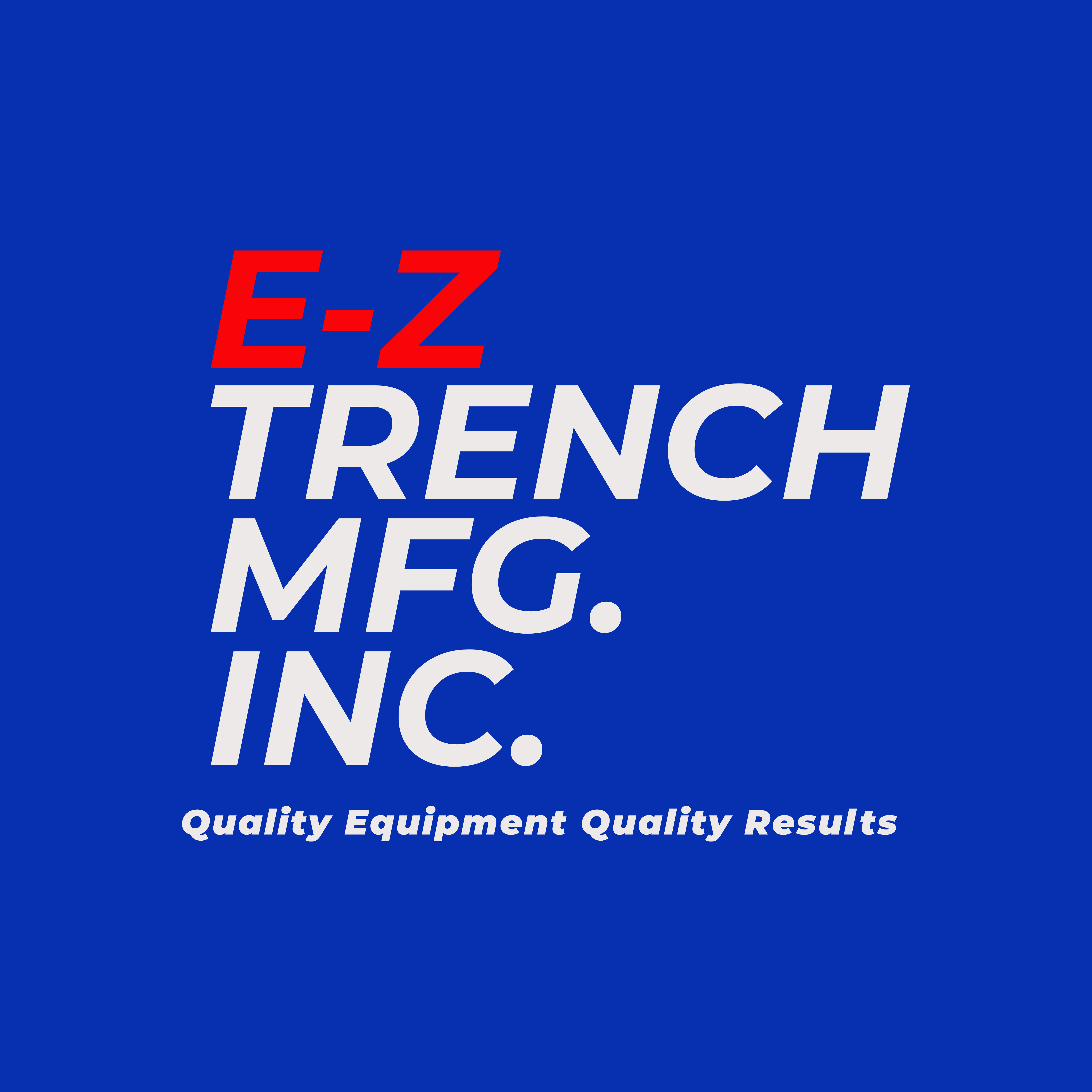 E-Z Trench Mfg. Inc. logo