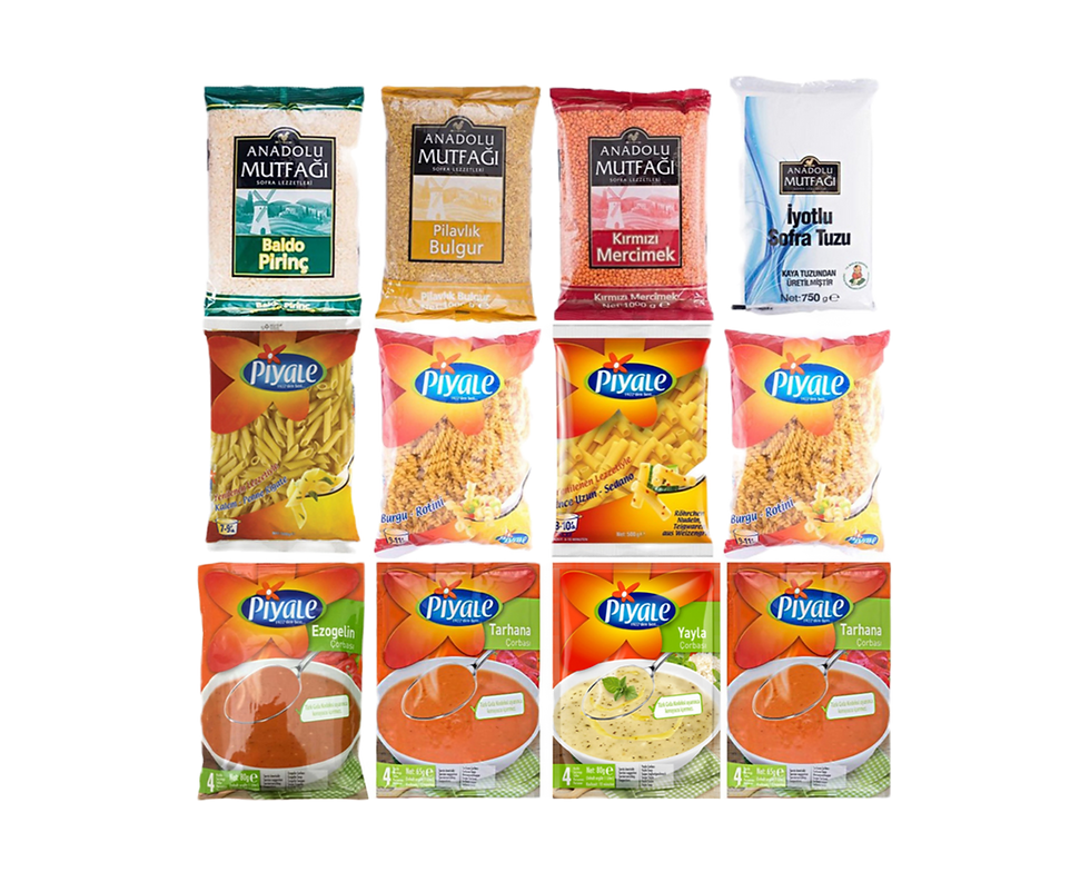 Gıda Paketi 12 Parça 18 Nolu Paket