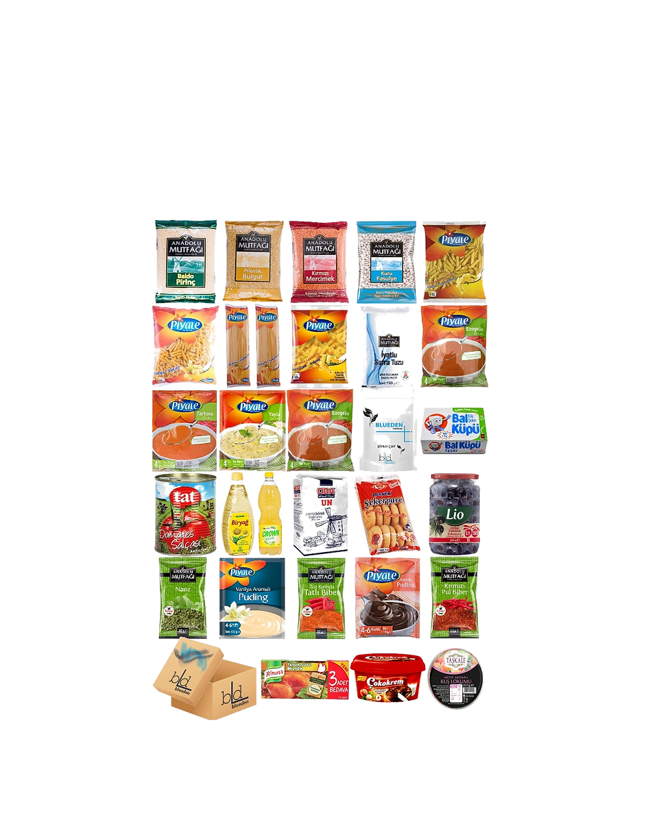 Kurban Kumanya Yardım Erzak Kolisi 30 Parça 10 Nolu Paket