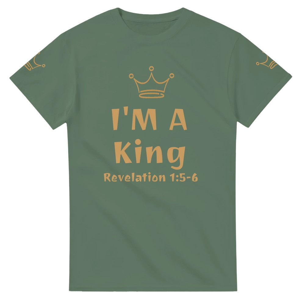 Church Shirt: 'I'M A King'