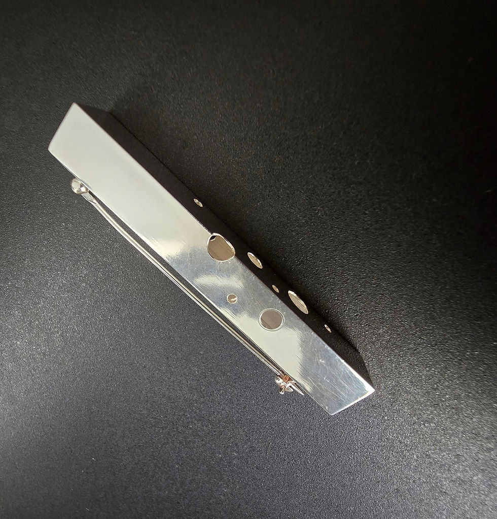 Constellation Geometry Brooch