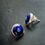 Thumbnail: Scrd Geometry Earposts / Hathor Blue 