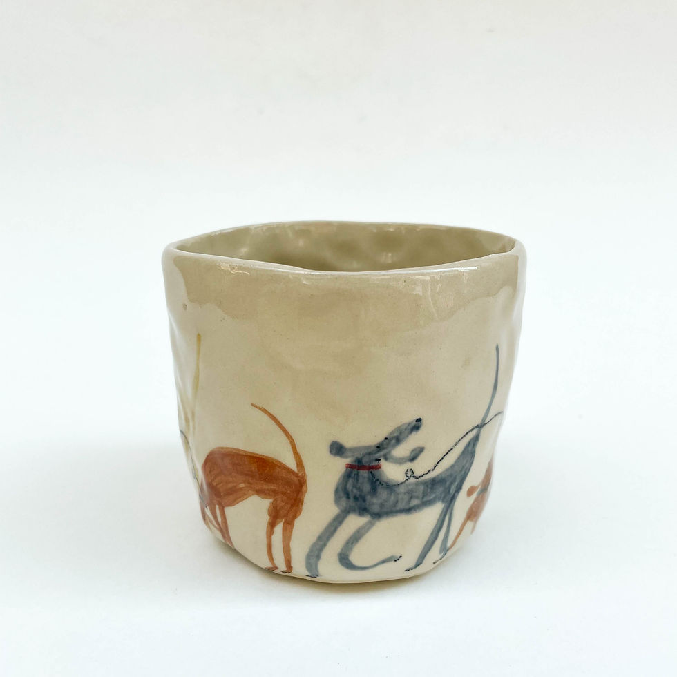 Thumbnail: Walking the dogs cup