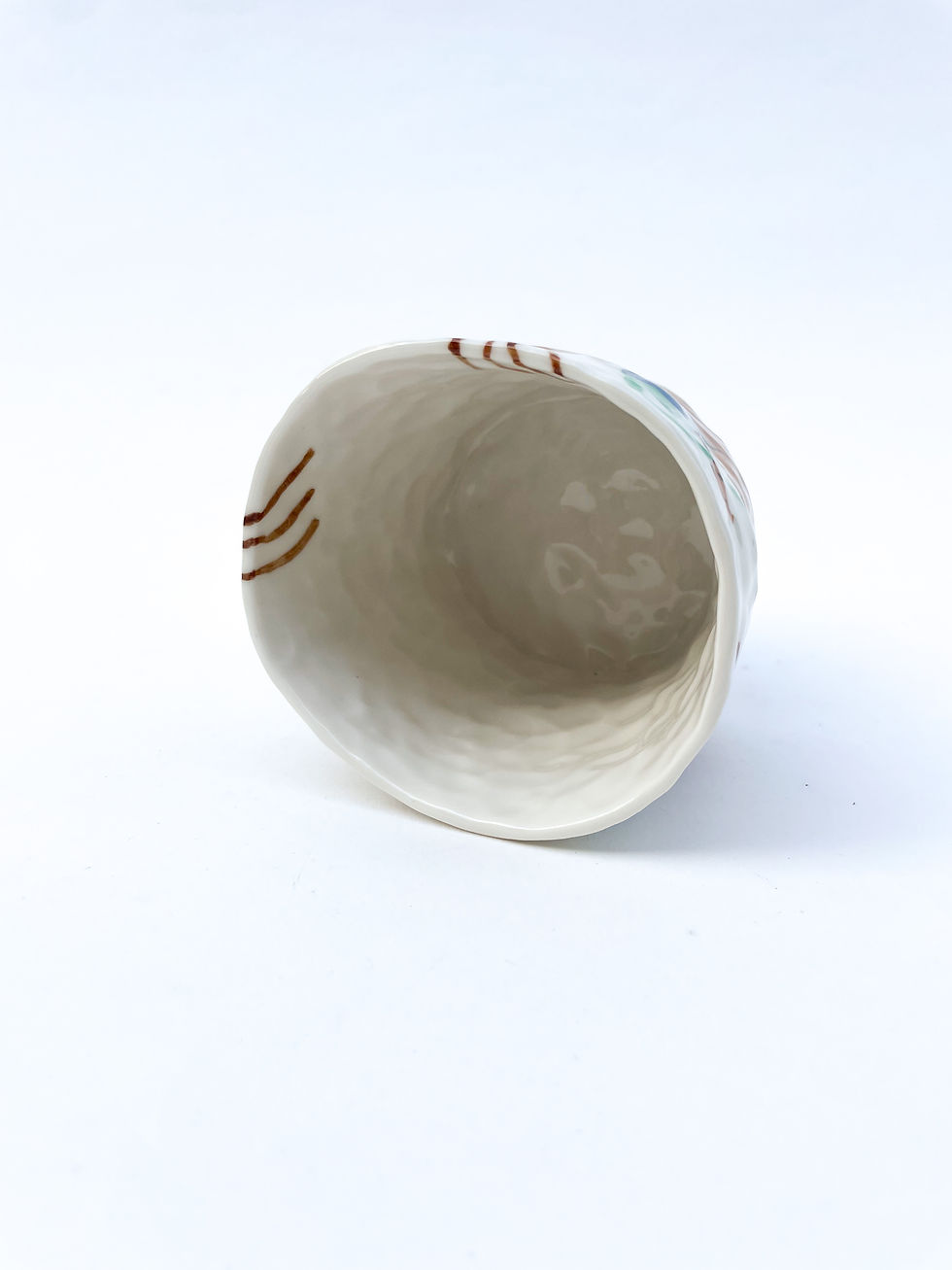 Thumbnail: Wild horse porcelain cup