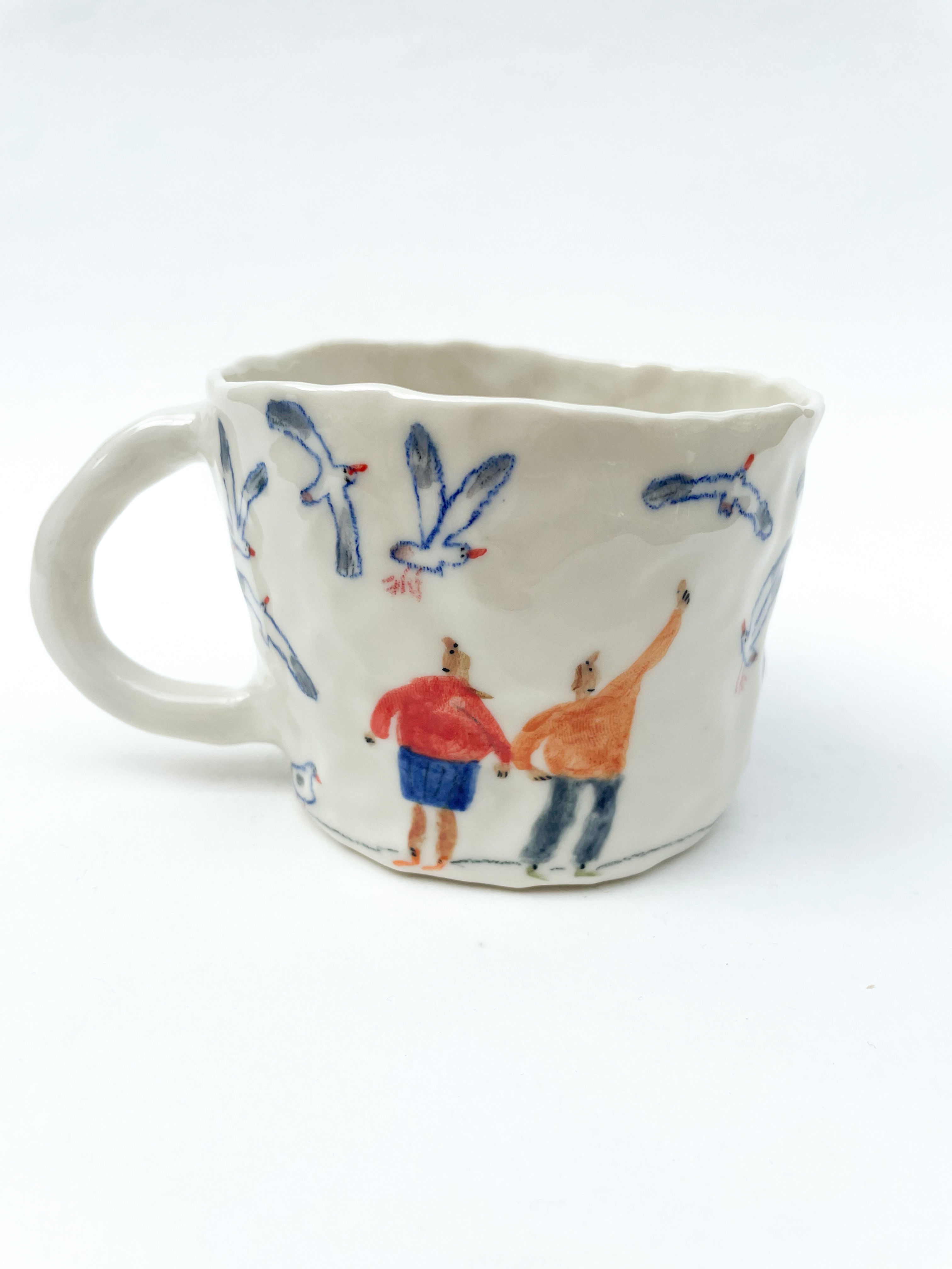 Bird watching mug