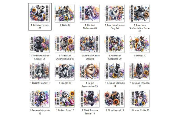 Thumbnail: DOG BREED- 20oz Tumbler- choose your breed- 100 breeds available 