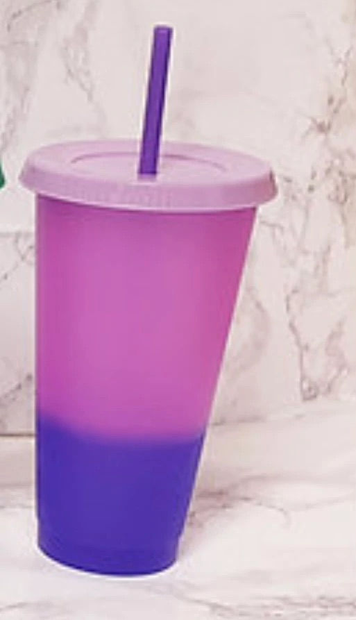 Thumbnail: Custom Colour Changing Letter And Name Cold Cup