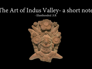 Art of Indus Valley- a short note