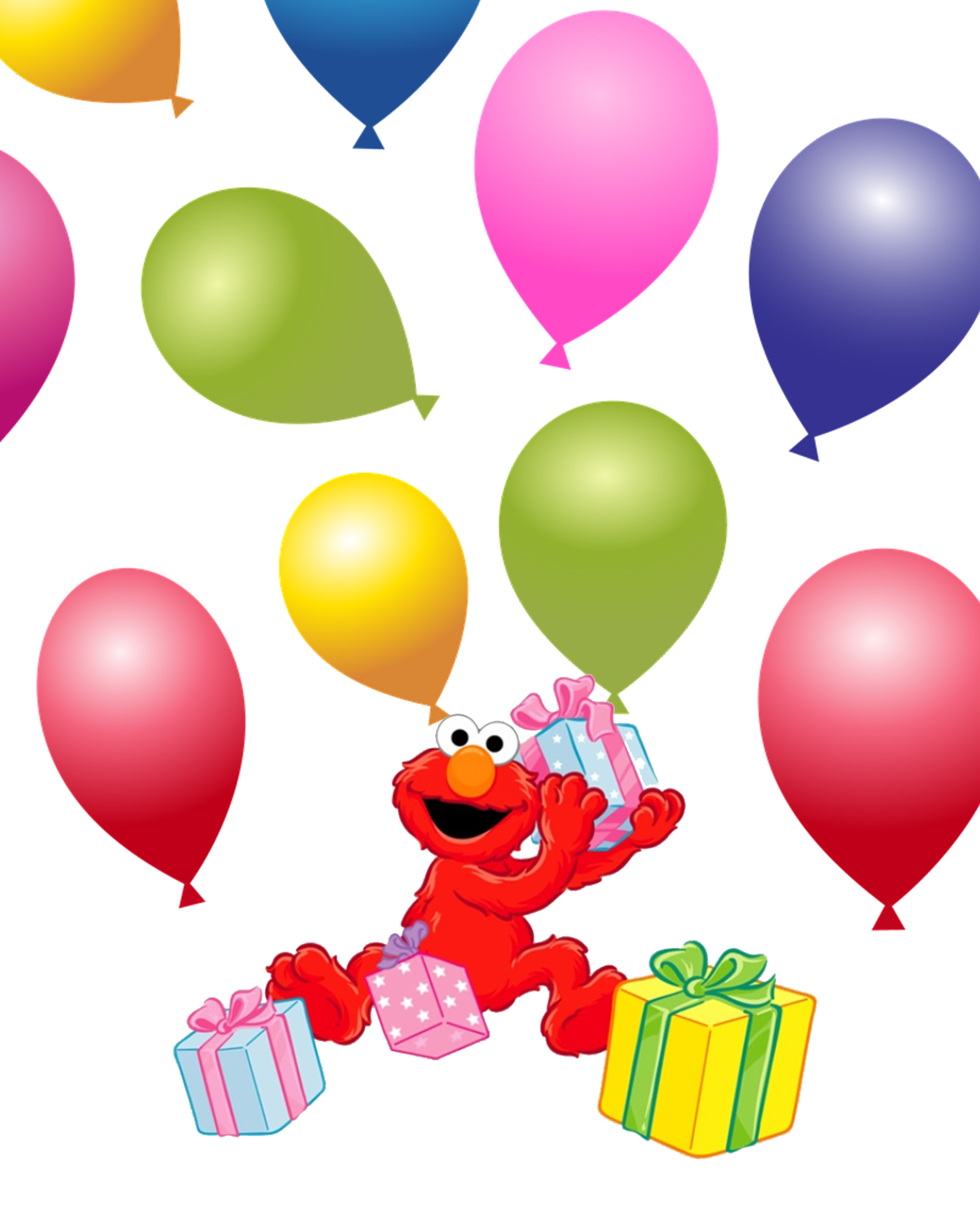 1082 Elmo Balloons