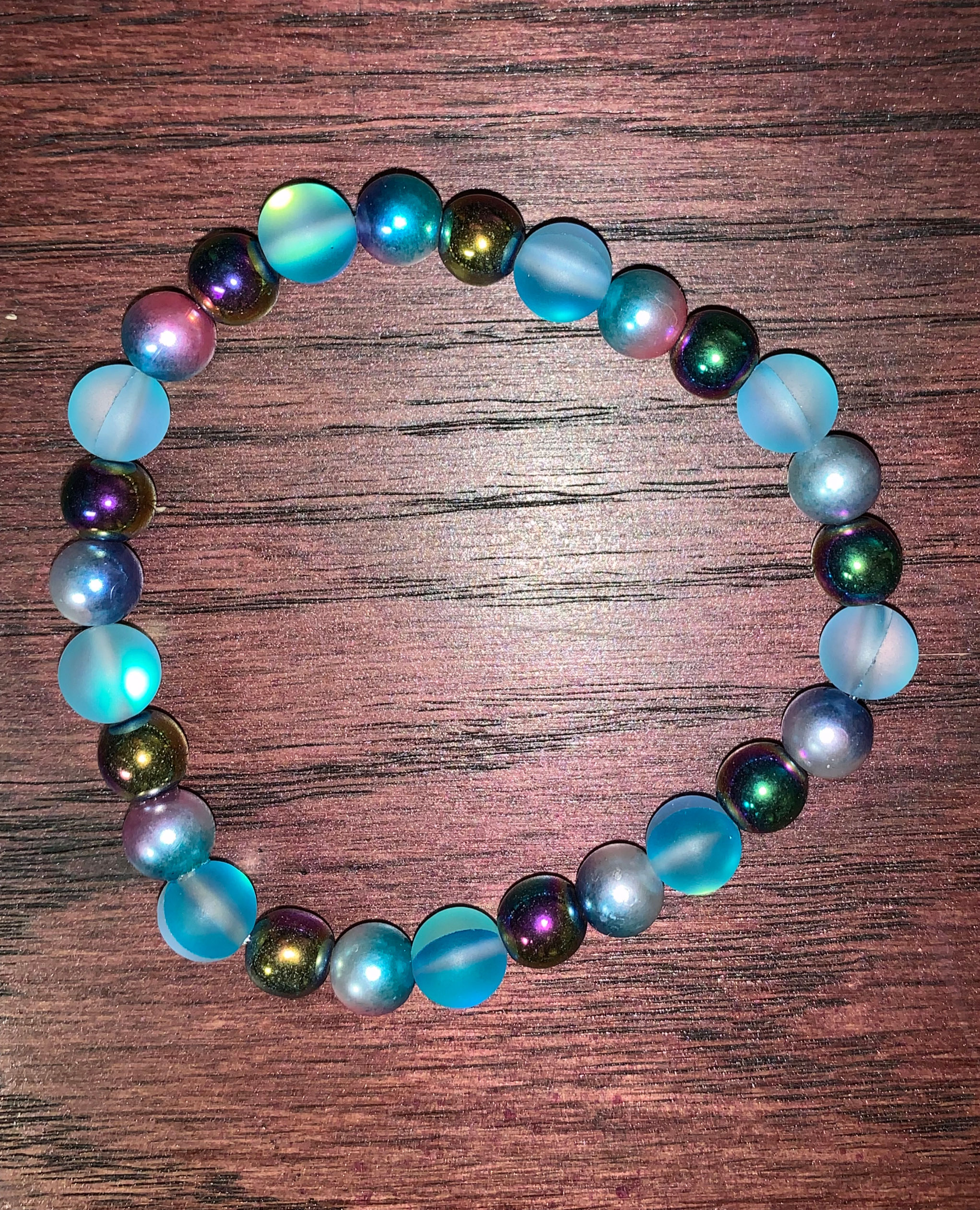 Mermaid Shimmer Beaded Bracelets