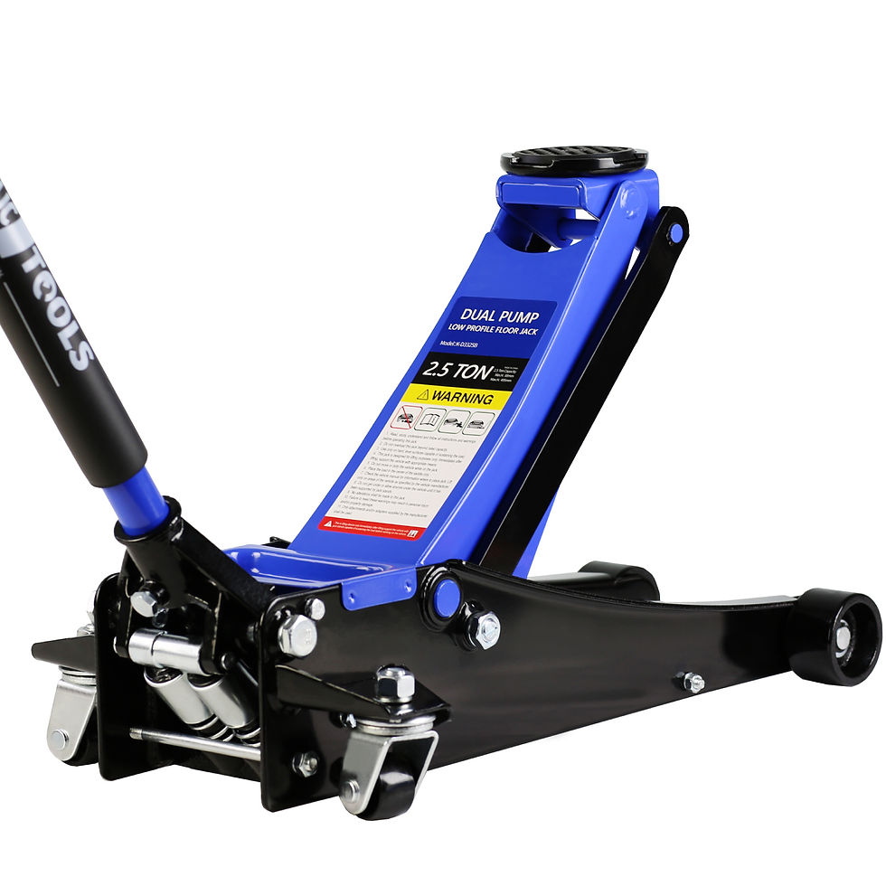 الصورة المصغرة: 2.5 Ton Low Profile Floor Jack,Steel Racing Floor Jack with Dual PistonsQuick Li