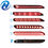 Thumbnail: HGD Fit for Toyota Lexus Led Stop Brake Lights Red Lens Bumper Reflector Lights