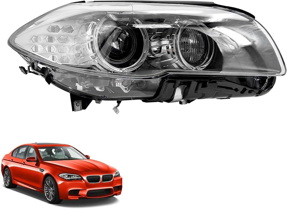 Miniatura: LoftMarte 63117343906 HID Xenon Headlight Adaptive AFS Compatible with BMW 5 Se