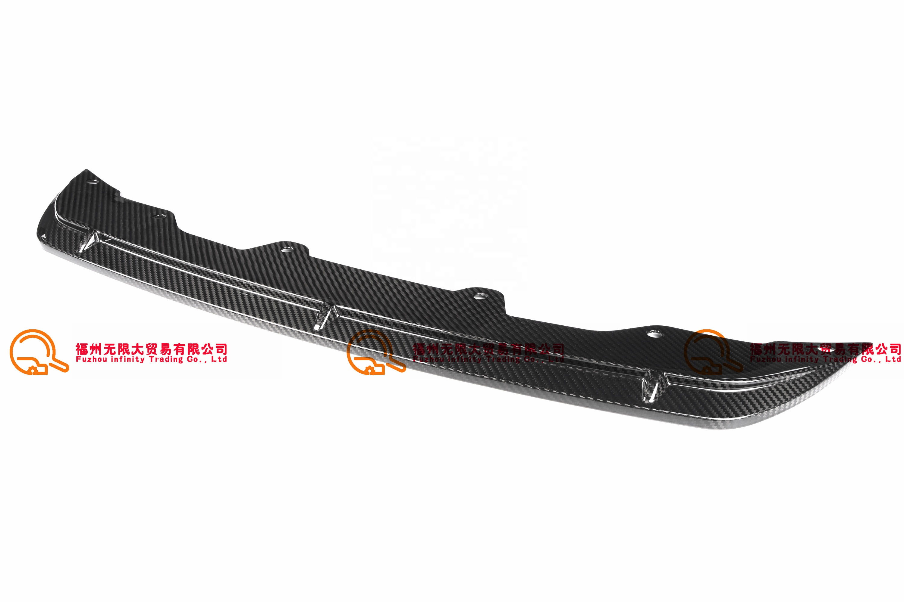 F90 3 PCS Front Lip Designed For BMW F90 LCI F90 M5 Front Lip Dry Carbon Fiber