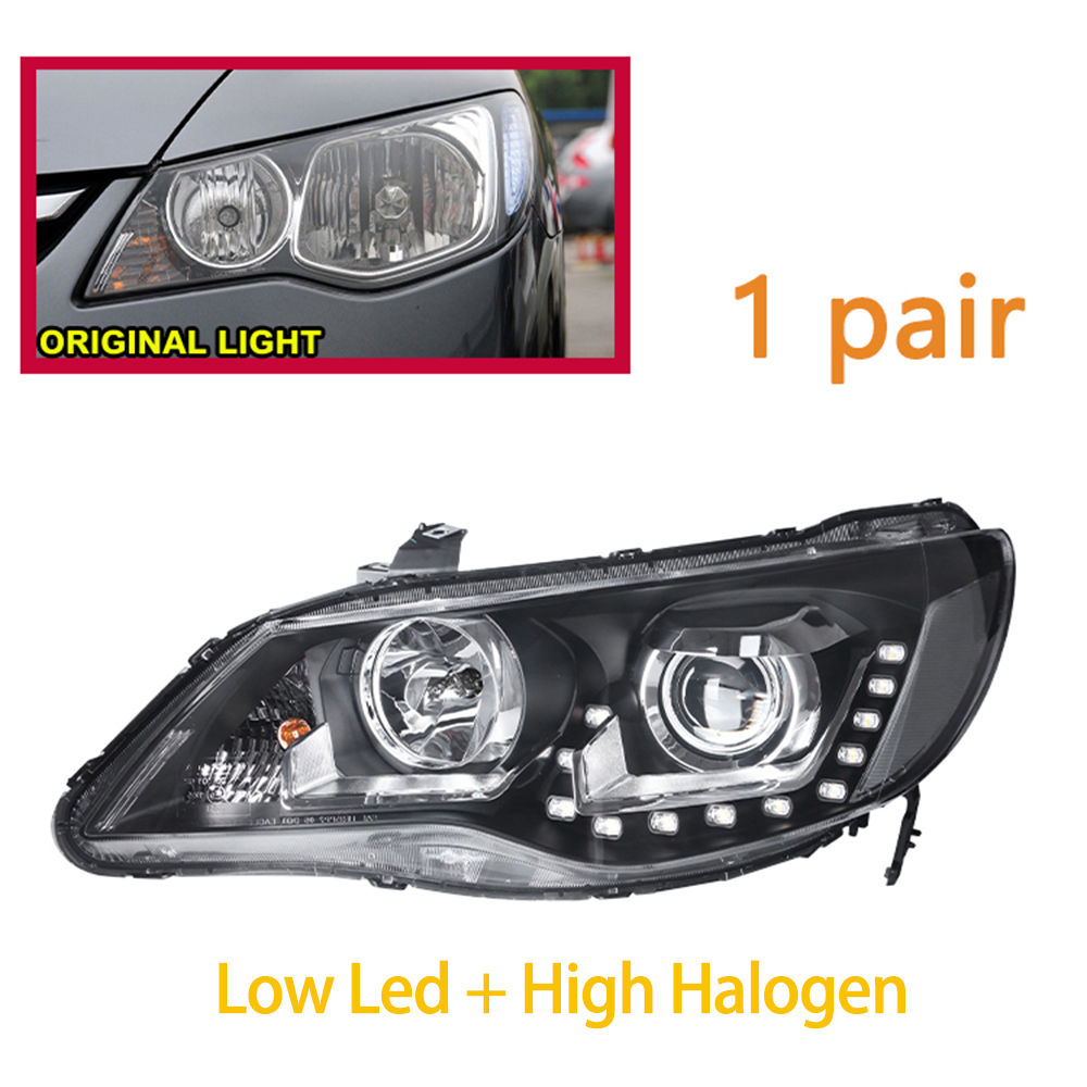Eagle Eyes wholesales civic headlights for Honda Civic FD1 FD2 2012-2015 ciimo