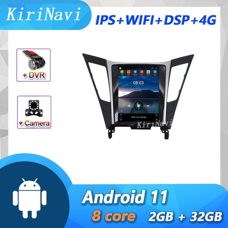 Miniatura: Kirinavi Vertical Screen for Hyundai Sonata 8 2011-2015 Android 11 Car Radio GPS