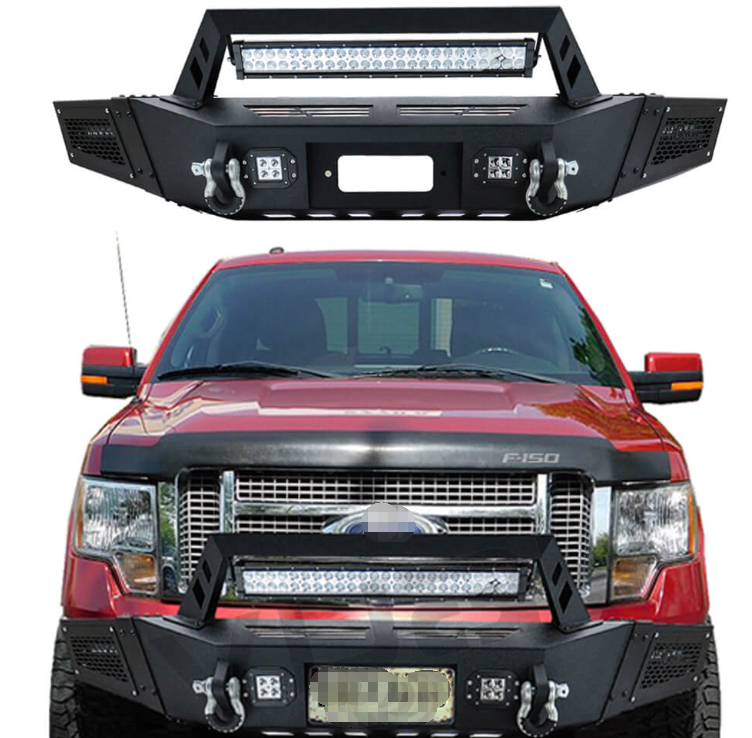 Miniatura: 2009-2014Front Bumper Rear Bumper Offroad Accessories Led Lights D-Rings Pickup