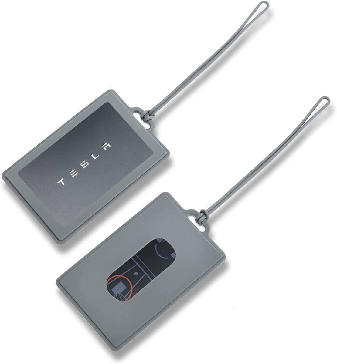 Card Key Holder for Tesla Model 3 and Model Y,100% Silicone,Suitable for Badges,