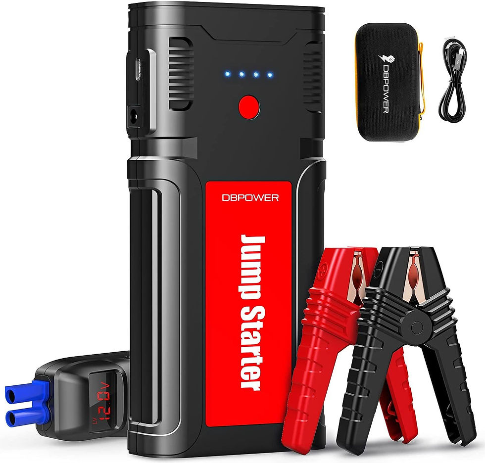 Thumbnail: DBPOWER 2500A 21800mAh Portable Car Jump Starter- for up to 8.0L Gasoline/6.5L D